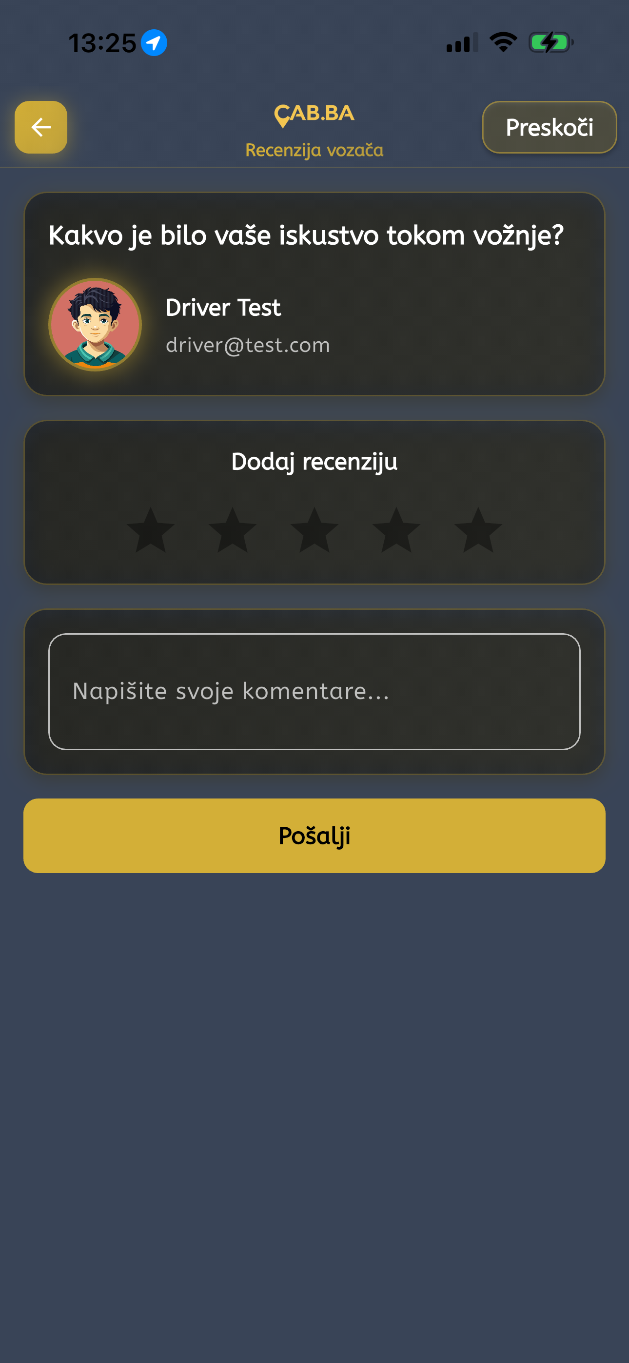 Recenzija vozača